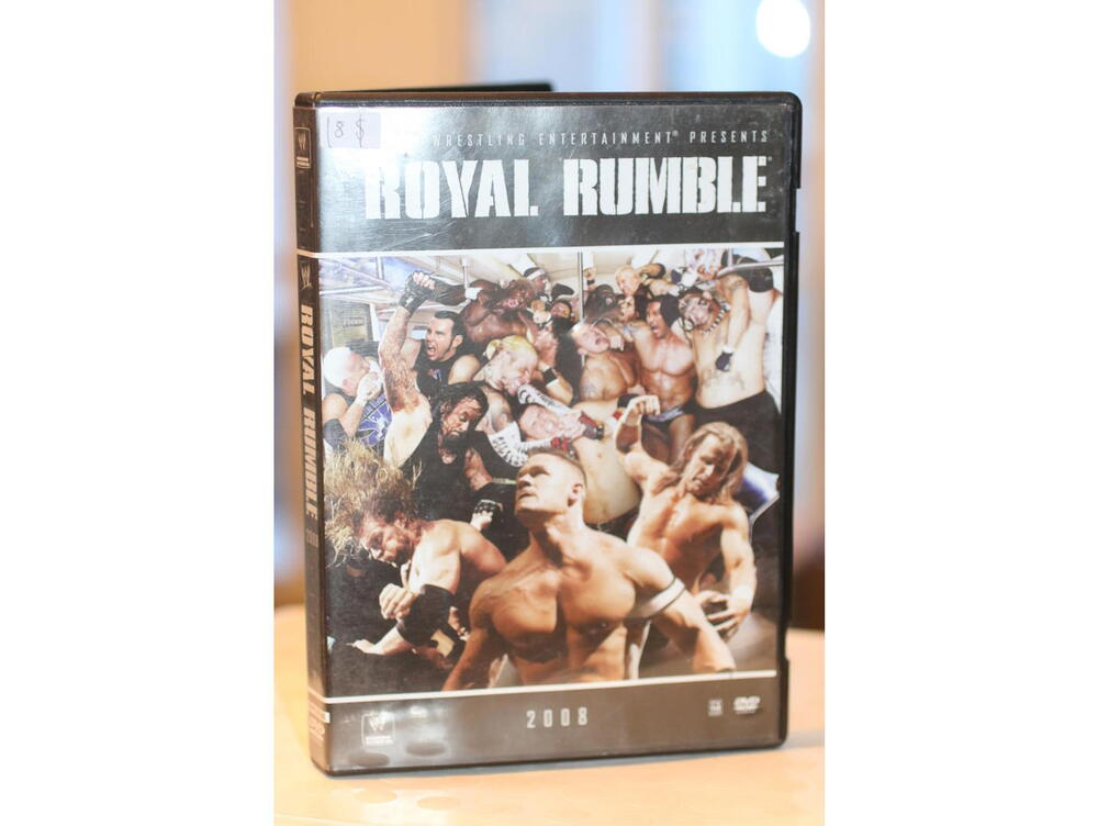 WWE - Royal Rumble 2008 (DVD, 2008) Flair Jericho Edge Mysterio